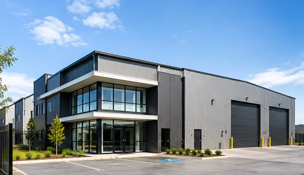 Contemporary commercial project exterior at 22 Pleasant Grove, Holden Hill